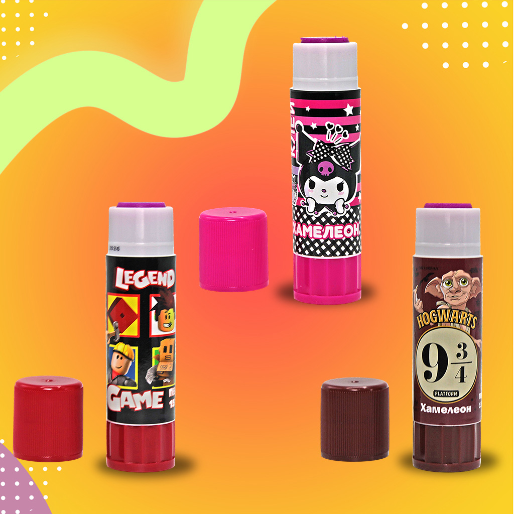 Клей-карандаш с исчезающим цветовым индикатором от Centrum.