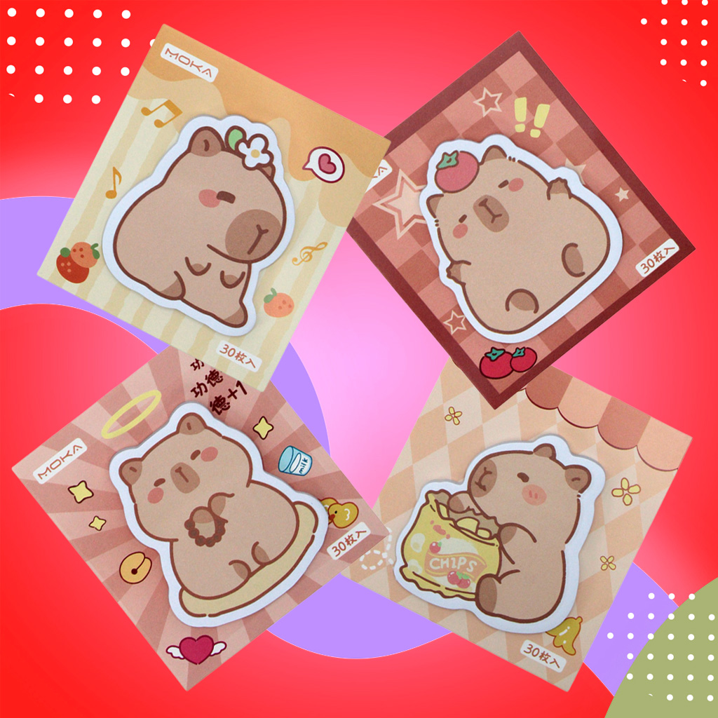 Клейкая бумага для записей «Капибара» от Centrum.